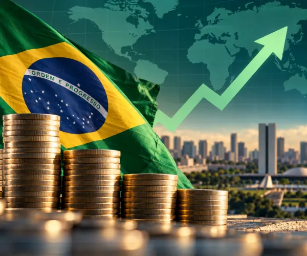 Brasil deve voltar a ser 8ª maior economia do mundo em 2027, prevê FMI