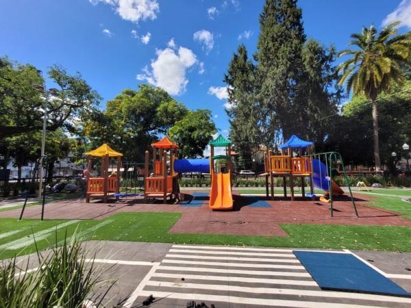 Inauguração da revitalização do Playground da Praça Erico Verissimo é domingo