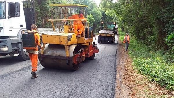 Começaram as obras de revitalização de trechos da ERS 342 entre C. Alta e Ijuí