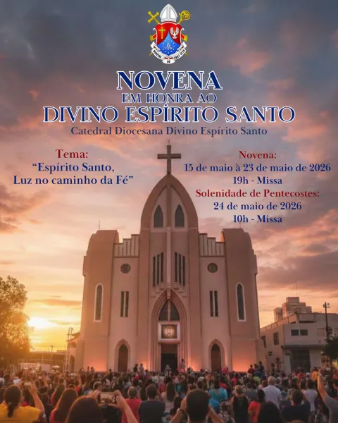 Catedral de Cruz Alta inicia Novena em honra ao Divino Espírito Santo