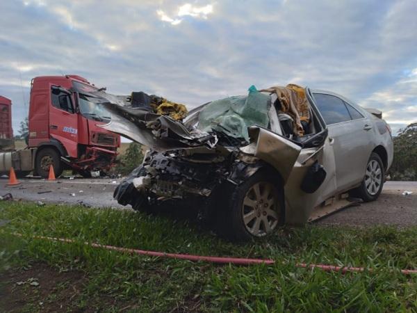 Acidente com vítima fatal é registrado na BR 158 em Cruz Alta