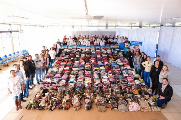Campanha do agasalho da C.Vale arrecada mais de 22 mil peças