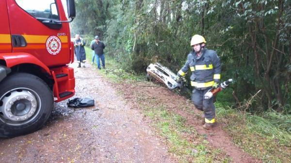 Acidente de trânsito na manhã da sexta na BR 285 em Ijuí nesta sexta