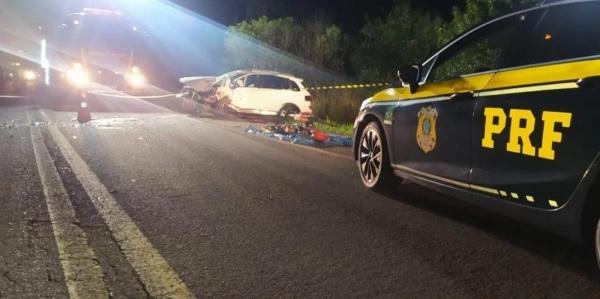 Homem morre em colisão frontal na BR-392, em Sete de Setembro