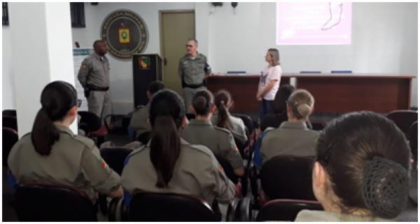 16º BPM de Cruz Alta realiza evento alusivo ao Outubro Rosa