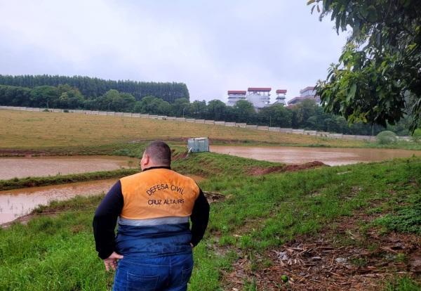 CHUVARADA: Defesa Civil de Cruz Alta monitora áreas consideradas de risco