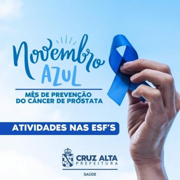 Saúde chama homens para participarem de atividades do Novembro Azul