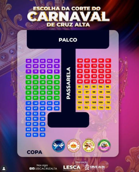 FIM DO MÊS> Escolha da Corte 2026 terá venda antecipada de mesas em Cruz Alta