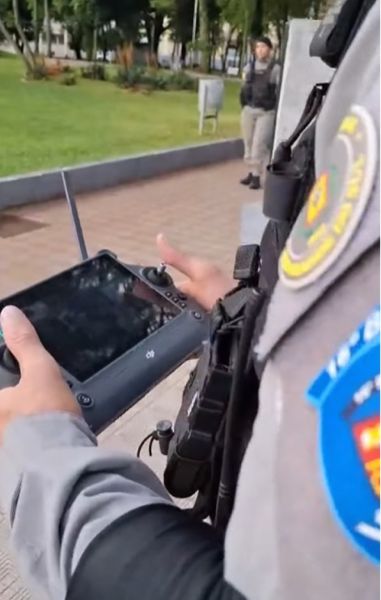 Brigada Militar de Cruz Alta passa a utilizar drone com visão noturna