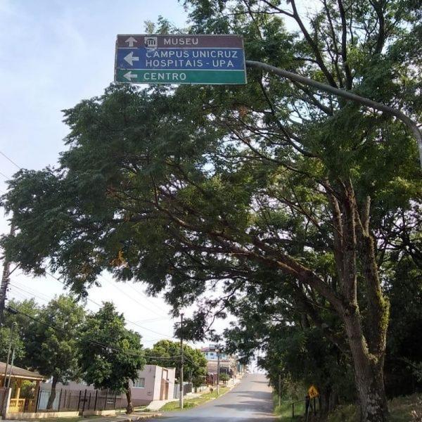 DMT continua revitalização da sinalização em Cruz Alta