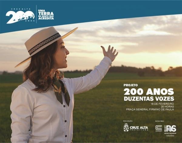 É hoje o lançamento do clipe ‘200 anos, duzentas vozes’ com tradução em libras