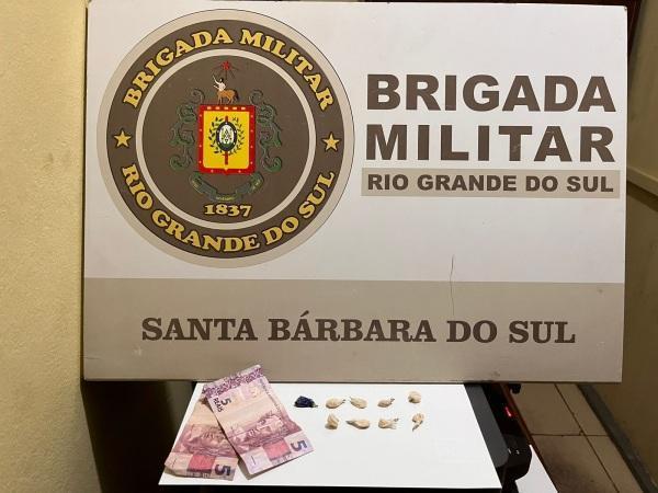 Mulher é presa em flagrante por tráfico de drogas em Santa Bárbara do Sul