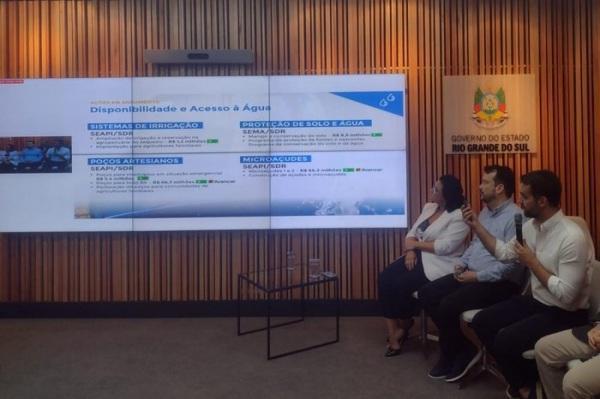 Governo do RS apresenta plano para enfrentamento da estiagem