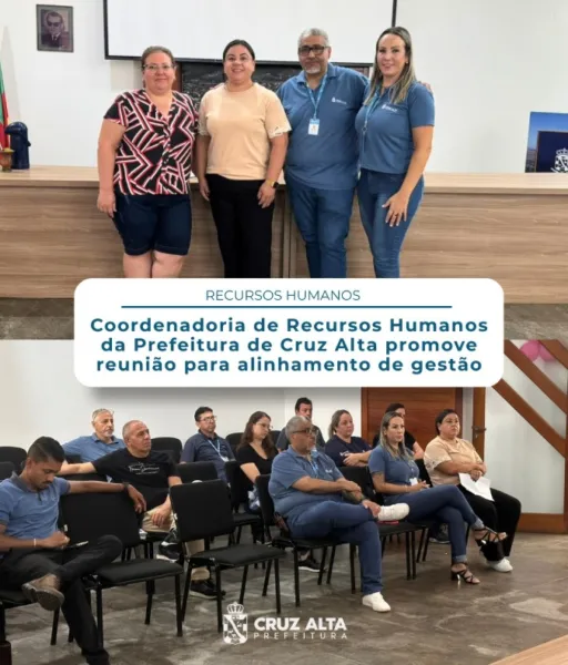 Coordenadoria de Recursos Humanos da Prefeitura promove reunião estratégica