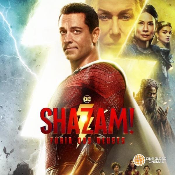 Shazam! Fúria dos Deuses estreia no Cine Globo de Cruz Alta