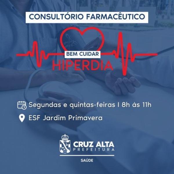 ESF Primavera distribuirá medicamentos para pacientes hipertensos e diabéticos