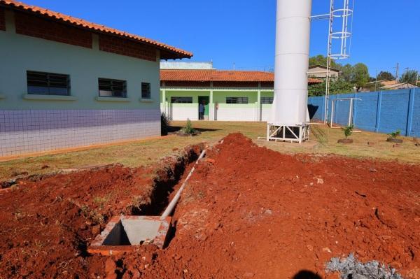 Iniciaram as obras de reforma na Escola Municipal Maria Gessi 