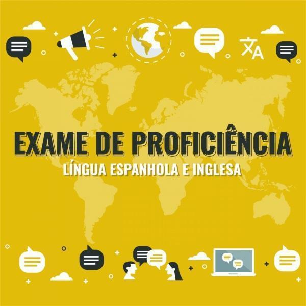 Inscrições prorrogadas para Prova de proficiência em língua estrangeira
