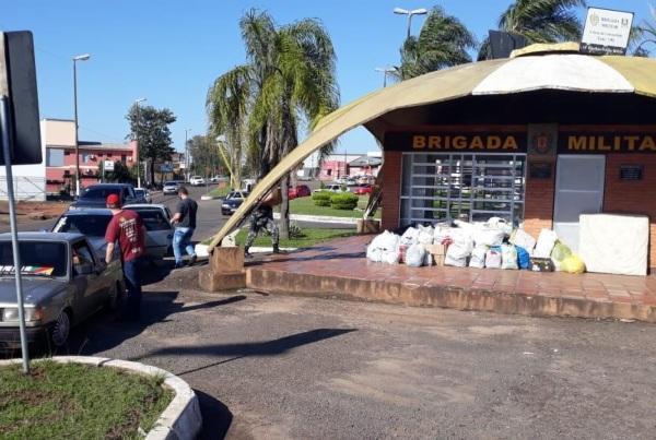 Grupo Otopatamar participou do Drive Thru da Brigada Militar