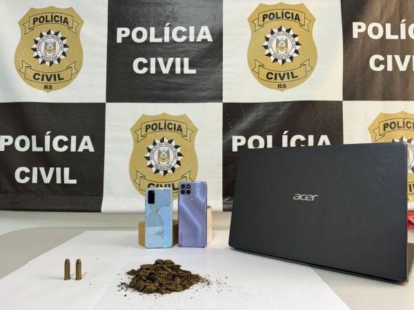 POLÍCIA> Brigada Militar e Polícia Civil cumprem mandados e prendem indivíduo