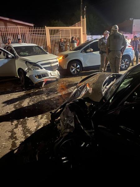 Acidente de trânsito com um ferido na noite do domingo em Cruz Alta