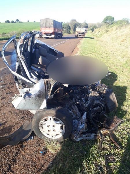 Identificada a vítima fatal de acidente de trânsito em Coronel Bicaco na sexta