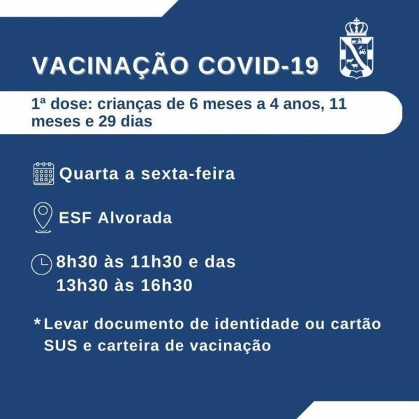 Vacinação infantil retorna na quarta-feira em Cruz Alta
