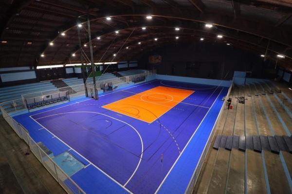 Obra do Ginásio Municipal de Esportes está em fase de conclusão