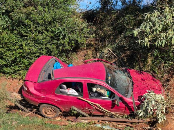 TAPERA> Menina morre em capotamento na manhã desta segunda-feira