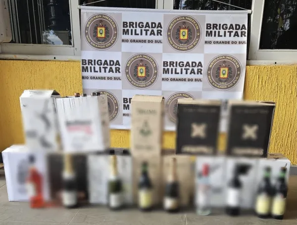 ERS-342> Brigada Militar apreende produtos de descaminho em ação rodoviária
