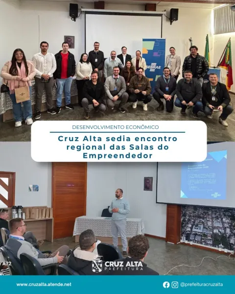 Encontro regional fortalece Salas do Empreendedor em Cruz Alta