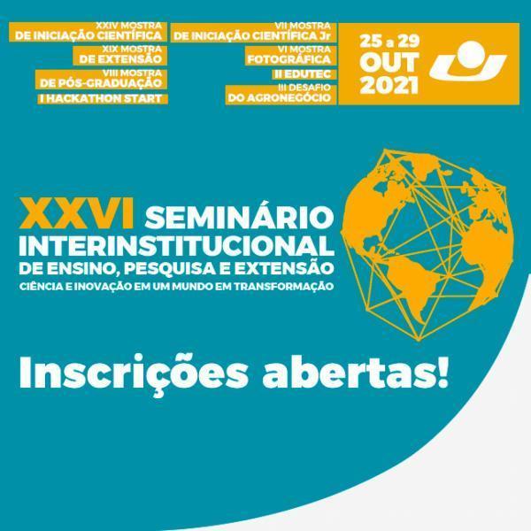 Unicruz abre inscrições para o XXVI Seminário Interinstitucional