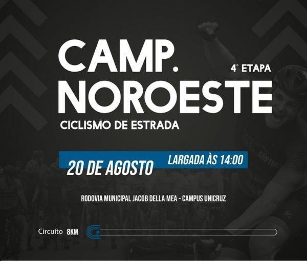4ª Etapa Campeonato Noroeste de Ciclismo acontece amanhã