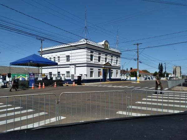 Trânsito no centro de Cruz Alta tem alterações com a visita do Vice-presidente