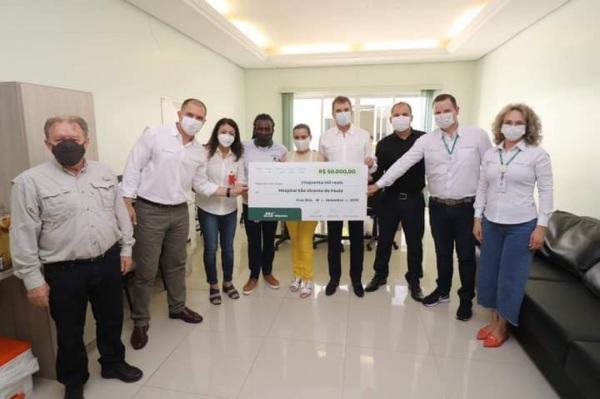 SLC Máquinas realiza contribuição ao HSVP para Ambulatório de Especialidades