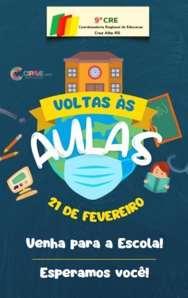 Aulas da rede estadual começam nesta segunda