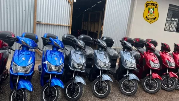 SANTO ÂNGELO>Unidade prisional gaúcha monta mais de 100 motocicletas elétricas