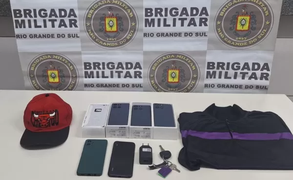 BRIGADA> Suspeitos de furto em Ijuí são localizados e detidos em Cruz Alta