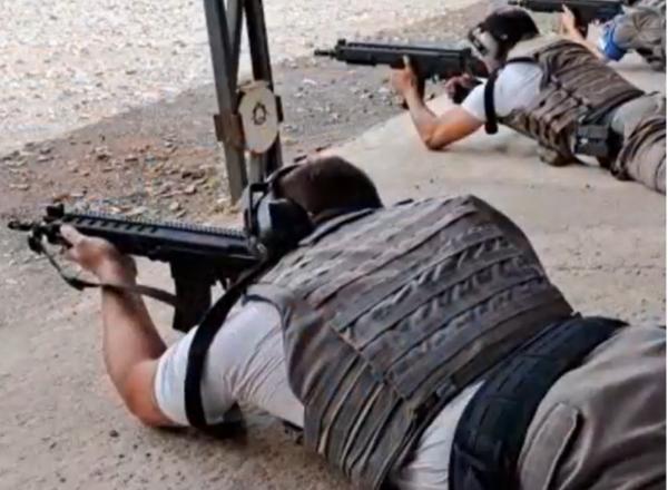 Brigada Militar treina efetivo com carabina e realiza diversas instruções