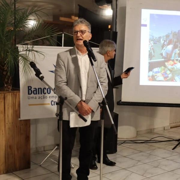 BANCO DE ALIMENTOS: O Sr. Auri Martins é o novo presidente da instituição