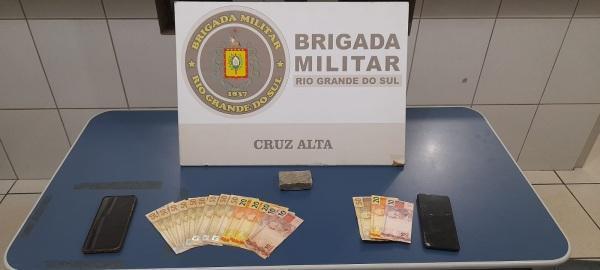 Brigada Militar prende 02 indivíduos na noite da sexta em Cruz Alta 