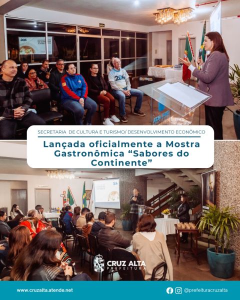 Mostra Gastronômica celebra Sabores do Continente em Cruz Alta