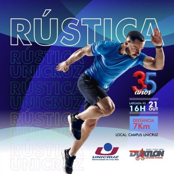 Rústica Unicruz 35 Anos será hoje com largada no Campus da Unicruz às 16h