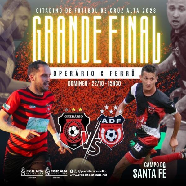 É HOJE: As Finais do Citadino de Futebol de Campo em Cruz Alta