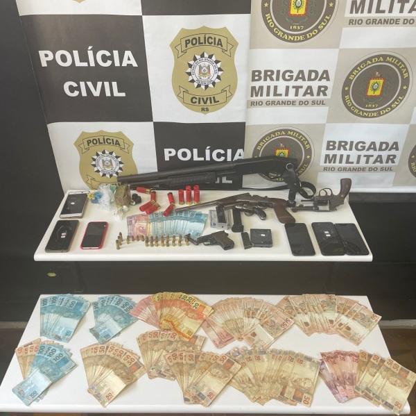 Operação Varredura 2 tem três indivíduos presos e armamentos apreendidos