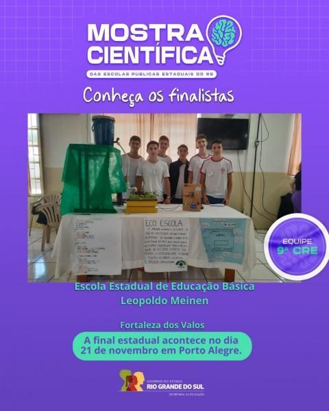 MOSTRA CIENTÍFICA: Três trabalhos de escolas da região estarão hoje na Capital