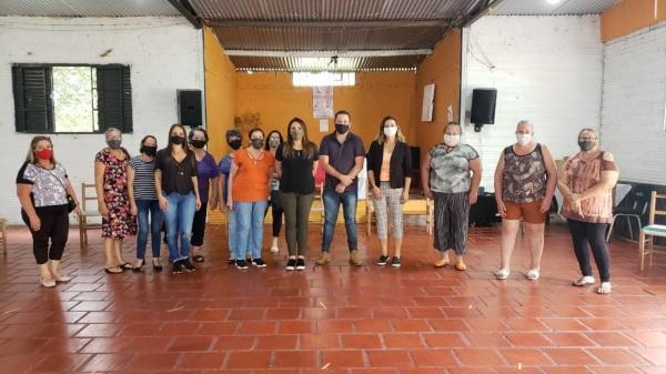 SMDS realiza reunião com representantes dos Clubes de Mães