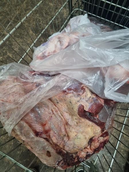 DECRAB apreende cerca de 108 kg de carne imprópria para o consumo em Cruz Alta