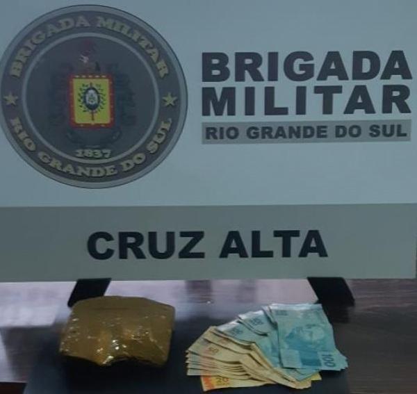 Traficante é preso pela Brigada Militar em Cruz Alta