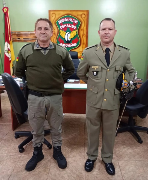 CRUZ ALTA> Capitão Cleberson da Rosa Assume Comando Rodoviário da Brigada 